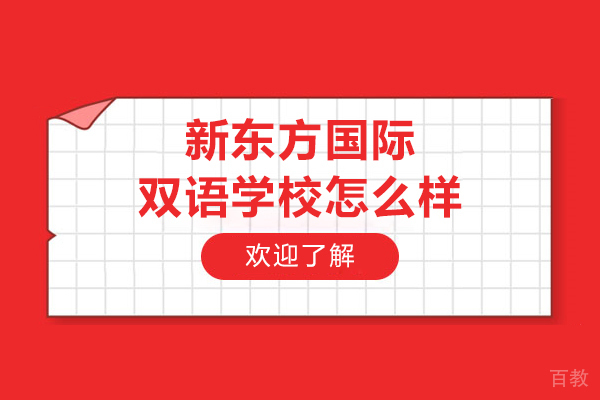 北京新东方国际双语学校怎么样-新东方国际双语学校好不好 