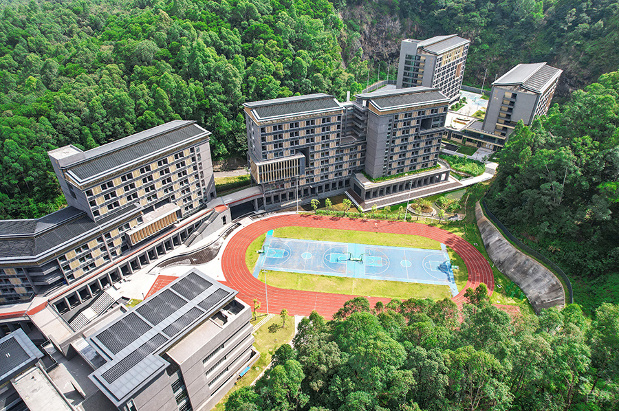 学校俯瞰环境
