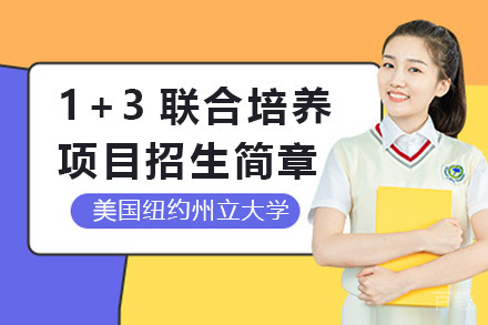 美国纽约州立大学1+3联合培养项目招生简章