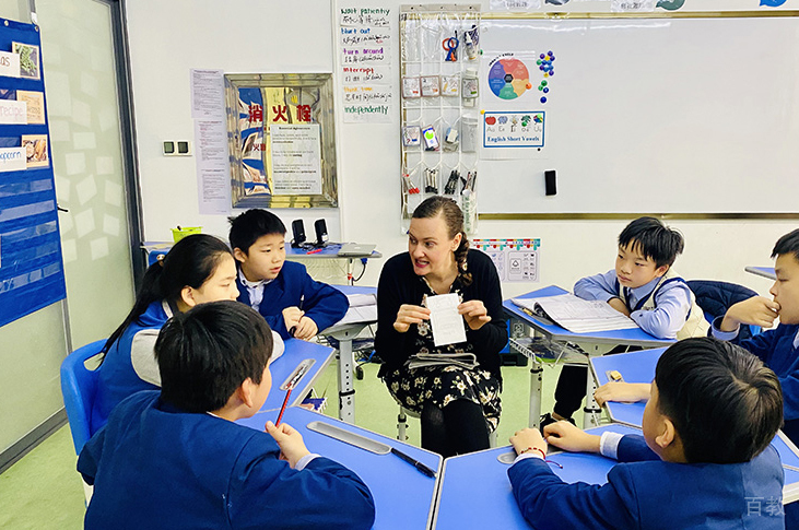 外教老师授课相册