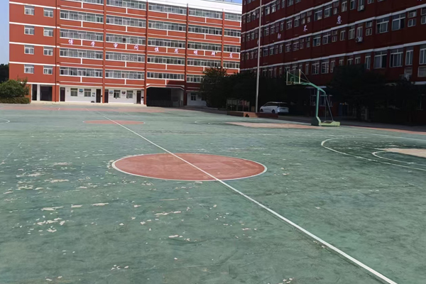 合肥新站未来高复学校校园操场环境展示