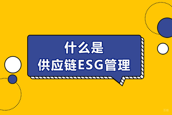 供应链ESG管理实战培训：构建可持续竞争力 