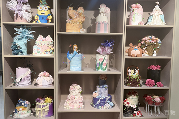 北京欧米熊西点烘焙校区作品展示