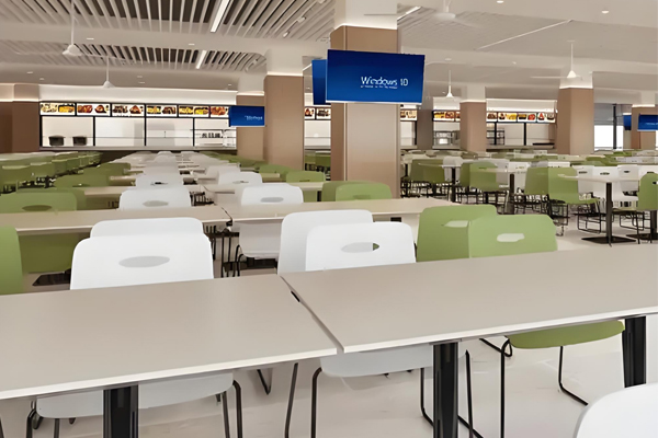学校食堂环境
