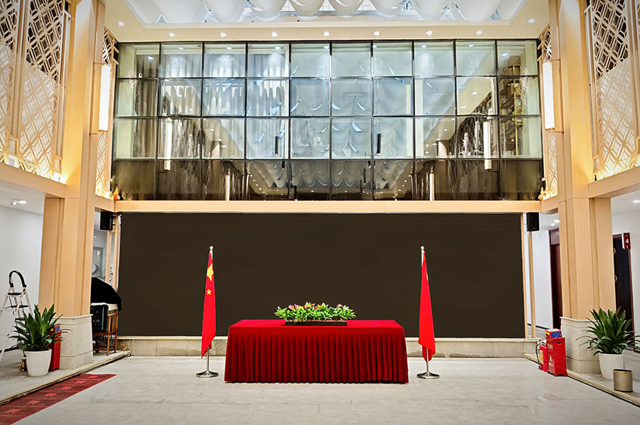 学校大厅环境