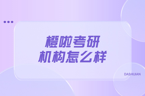 橙啦考研培训深度解析：课程体系与教学特色全揭秘