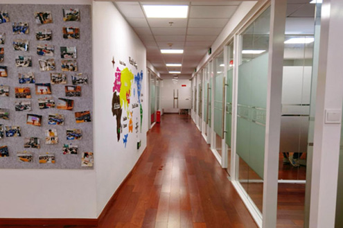 学校走廊