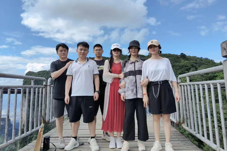 老师合照