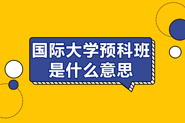 中外合作办学新路径：国际本科预科班深度解析