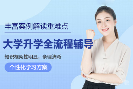 西安大学升学全流程定制辅导方案