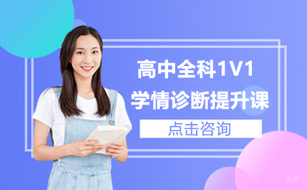 高中薄弱学科突破 1V1定制学习方案