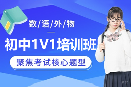 深圳初中1V1个性化培优方案，突破中考核心科目