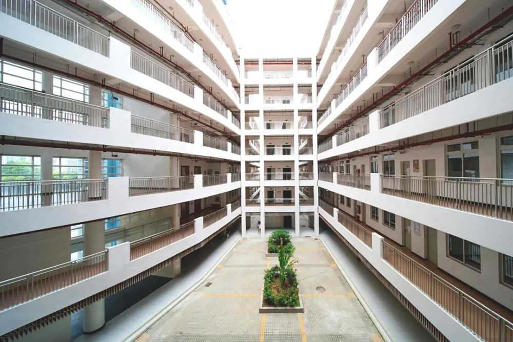 教学楼内景环境