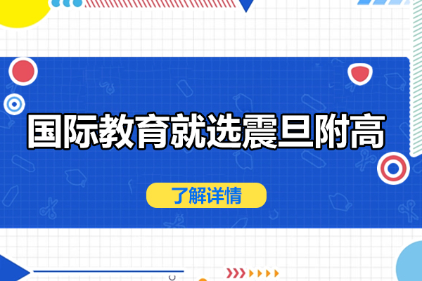 上海震旦附高国际教育特色解析：全英文小班分层教学