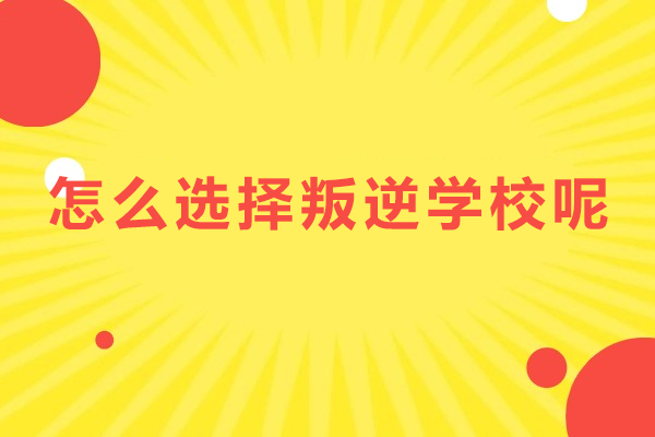 叛逆学校挑选秘籍：家长决策完全手册 