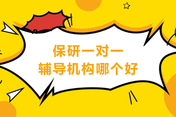 北京保研一对一机构深度解析：如何选择导师