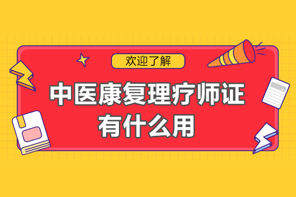 中医康复理疗师证书的实用价值与职业发展路径深度分析