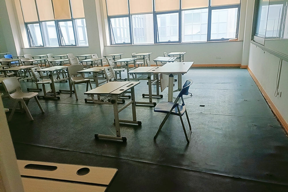 学生教室环境一角