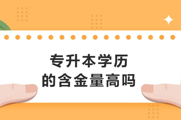 专升本学历价值深度探究与行业认可度评估 