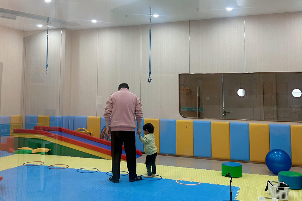 学生训练现场