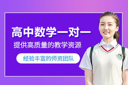 武汉高中数学一对一深度辅导方案