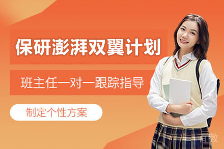 保研定制辅导攻略：澎湃双翼计划网课班深度评测