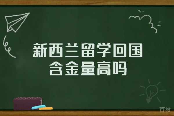 新西兰留学回国竞争力深度解析：教育优势与职业前景 