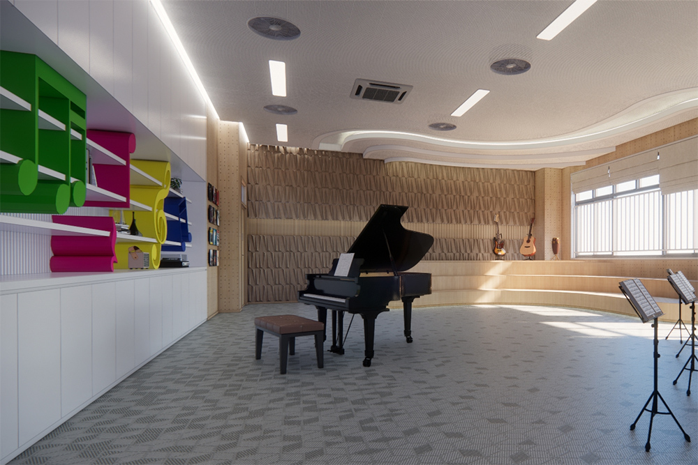 音乐教室环境