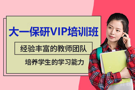 大一保研VIP培训班