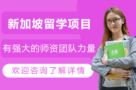 新加坡留学申请项目