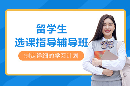 上海留学生选课指导辅导班