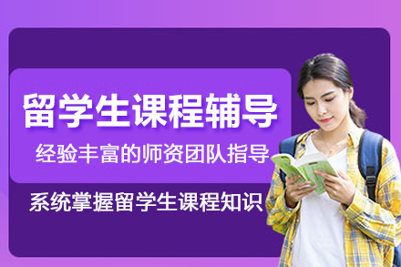 天津留学生课程小班辅导