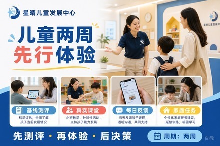 广州儿童两周先行体验班