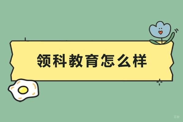广州领科教育怎么样-广州领科教育好不好 