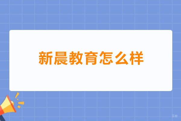 东莞新晨教育怎么样 