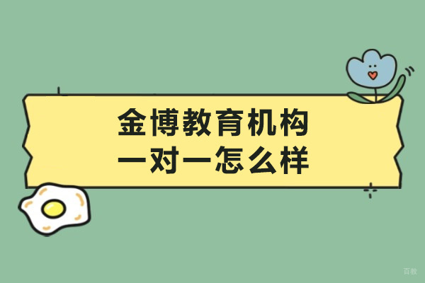 深圳金博教育机构一对一怎么样
