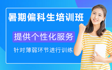 北京暑期偏科生培训班