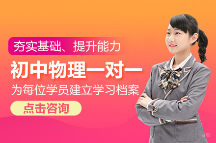 北京初中物理一对一辅导班