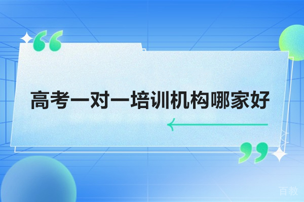 北京高考一对一培训机构哪家好-推荐北京金博教育 