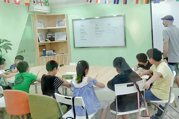 外教老师上课