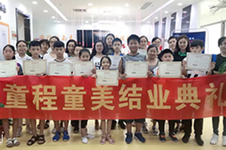 毕业班学员合影
