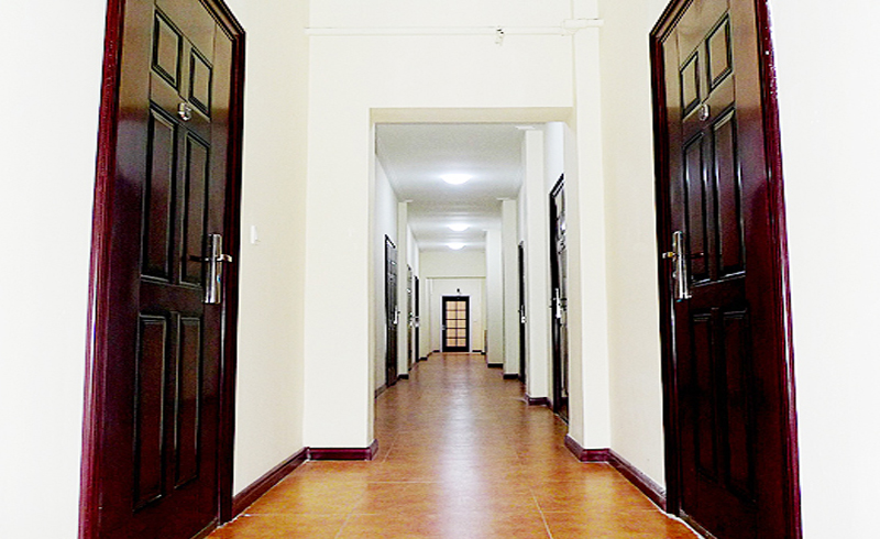 学生宿舍走廊