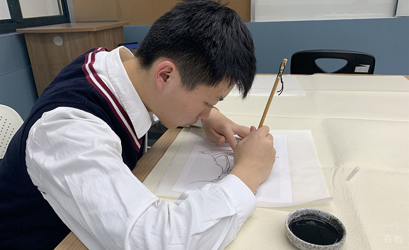 课后学员画画